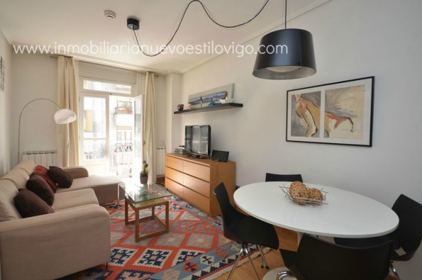 Apartamento amueblado una habitación con garaje y trastero c/Luis Taboada_Vigo-Zona Plaza Compostela