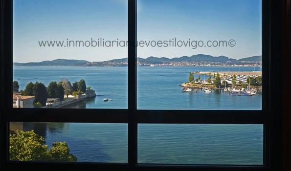 Espectaculares vistas al mar desde esta vivienda de cuatro dormitorios en Avda. Atlántida-Vigo_Zona Alcabre/Bouzas