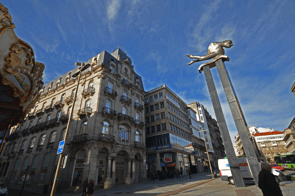 Espectacular oficina en tres plantas en el edificio Simeón, Puerta del Sol-Vigo_zona centro