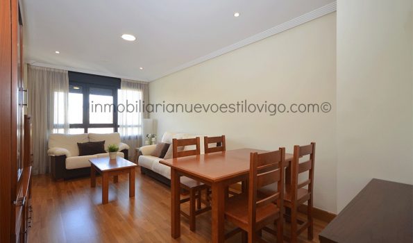 Amplio apartamento de dos dormitorios y dos baños con garaje y trastero en C/ Miradoiro-Vigo_zona Traviesas/C.C. Gran Vía