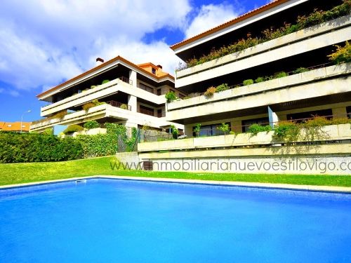 Exclusiva vivienda de cuatro dormitorios con dos terrazas en Panxón-Nigrán_zona playas