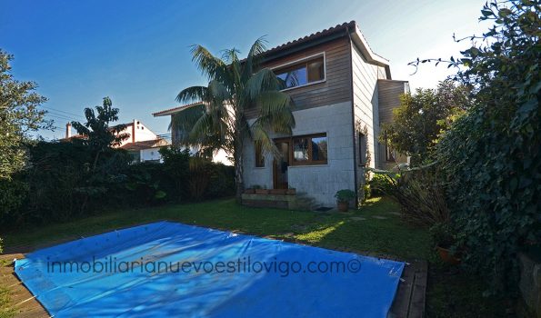 Moderno y luminoso chalet con piscina, C/ Carrasqueira-Vigo_zona Coruxo
