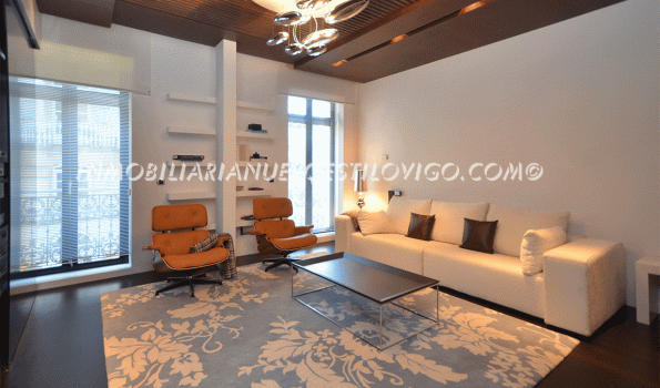Único y exclusivo apartamento de un dormitorio, completamente amueblado y con garaje en zona Plaza de Compostela_Vigo-zona centro